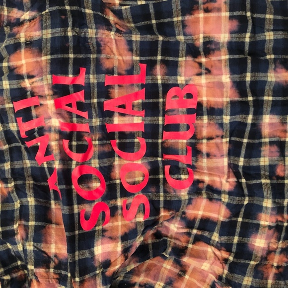 Anti Social Social Club Flannel shirt - Picture 3 of 5